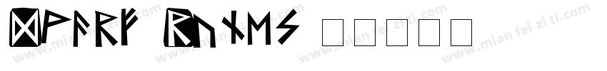 Dwarf Runes字体转换